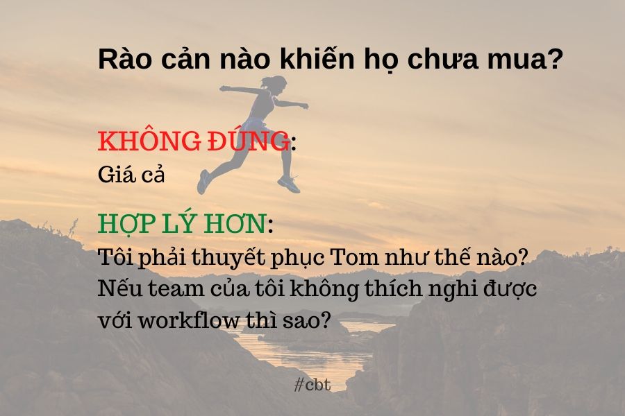 điều gì khiến khách hàng chưa mua?